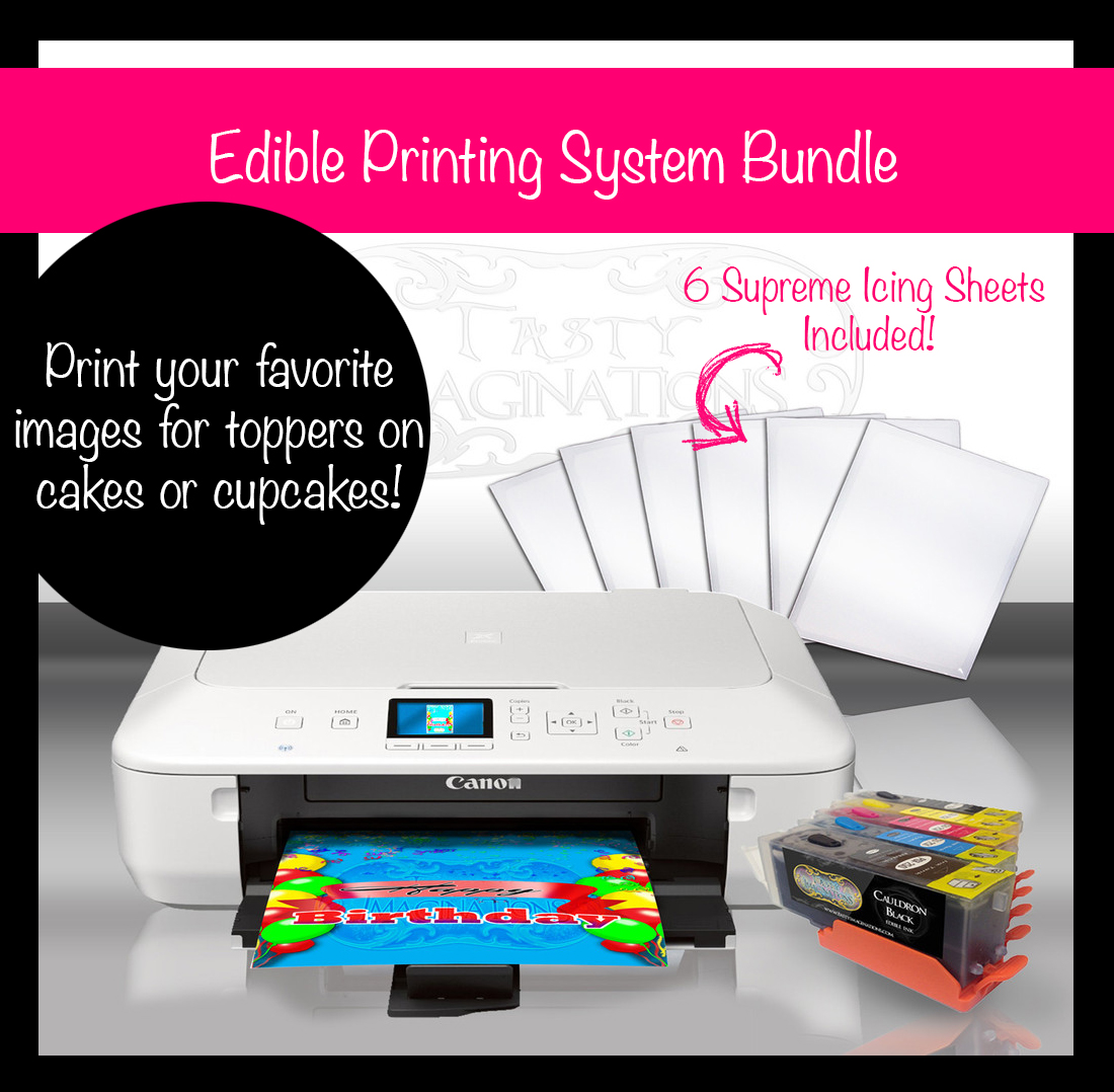 Cake Photo Printer  Edible ink printer, Chocolate transfer sheets, Edible  printing