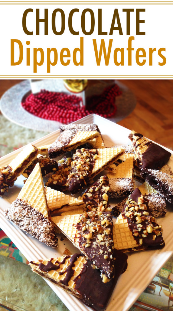 Chocolate Dipped Wafers With Nuts and Coconut Better Baking Bible